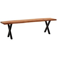 WOHNLING Esszimmerbank WL7.297 akazie Holz 120,0 cm von Wohnling