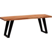 WOHNLING Esszimmerbank WL7.302 akazie Holz 140,0 cm von Wohnling