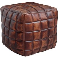 WOHNLING Hocker WL5.331 braun Leder, 1 St. WOHNLING Hocker WL5.331 braun Leder, 1 St. von Wohnling