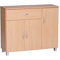 WOHNLING Kommode, WL1.333 buche 90,0 x 30,0 x 75,0 cm, 1 St. von Wohnling