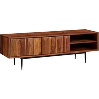 WOHNLING Lowboard, WL6.556 sheesham 123,0 x 35,0 x 42,0 cm, 1 St. von Wohnling