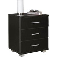 WOHNLING Nachttisch schwarz 45,0 x 34,0 x 54,0 cm WOHNLING Nachttisch schwarz 45,0 x 34,0 x 54,0 cm von Wohnling