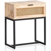 WOHNLING Nachttisch Massivholz braun 50,0 x 30,0 x 60,0 cm WOHNLING Nachttisch Massivholz braun 50,0 x 30,0 x 60,0 cm von Wohnling