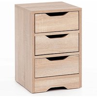 WOHNLING Nachttisch sonoma-eiche 31,0 x 31,0 x 49,0 cm WOHNLING Nachttisch sonoma-eiche 31,0 x 31,0 x 49,0 cm von Wohnling