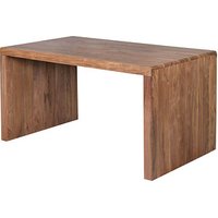 WOHNLING Schreibtisch akazie rechteckig, Wangen-Gestell braun 140,0 x 80,0 cm WOHNLING Schreibtisch akazie rechteckig, Wangen-Gestell braun 140,0 x 80,0 cm von Wohnling