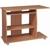 WOHNLING Schreibtisch buche rechteckig, Wangen-Gestell buche 90,0 x 50,0 cm WOHNLING Schreibtisch buche rechteckig, Wangen-Gestell buche 90,0 x 50,0 cm von Wohnling