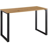 WOHNLING Schreibtisch eiche rechteckig, U-Fuß-Gestell schwarz 120,0 x 60,0 cm WOHNLING Schreibtisch eiche rechteckig, U-Fuß-Gestell schwarz 120,0 x 60,0 cm von Wohnling