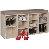 WOHNLING Schuhschrank, WL5.187 sonoma-eiche 6 Fachböden 103,5 x 30,0 x 53,0 cm WOHNLING Schuhschrank, WL5.187 sonoma-eiche 6 Fachböden 103,5 x 30,0 x 53,0 cm von Wohnling