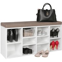 WOHNLING Schuhschrank, WL5.188 weiß 6 Fachböden 104,0 x 30,0 x 53,0 cm WOHNLING Schuhschrank, WL5.188 weiß 6 Fachböden 104,0 x 30,0 x 53,0 cm von Wohnling