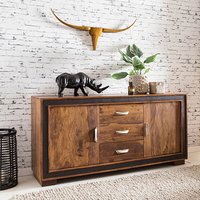 WOHNLING Sideboard, WL5.193 sheesham 160,0 x 44,0 x 80,0 cm, 1 St. von Wohnling
