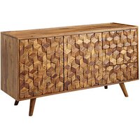 WOHNLING Sideboard, WL6.563 sheesham 138,0 x 45,0 x 76,0 cm, 1 St. von Wohnling
