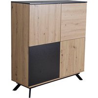 WOHNLING Sideboard, WL6.661 eiche 110,0 x 40,0 x 125,0 cm von Wohnling