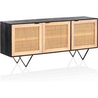 WOHNLING Sideboard, WL6.799 mango 175,0 x 45,0 x 75,0 cm von Wohnling