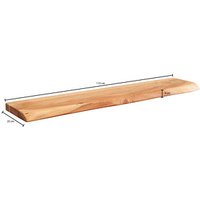WOHNLING Wandboard akazie 115,0 x 25,0 x 4,0 cm, 1 St. WOHNLING Wandboard akazie 115,0 x 25,0 x 4,0 cm, 1 St. von Wohnling