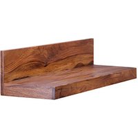 WOHNLING Wandboard sheesham 80,0 x 24,0 x 17,0 cm, 1 St. von Wohnling