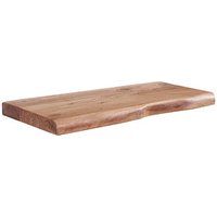 WOHNLING Wandregal akazie 60,0 x 26,0 x 4,0 cm, 1 St. von Wohnling