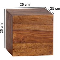 WOHNLING Wandregal braun 25,0 x 25,0 x 25,0 cm, 1 St. WOHNLING Wandregal braun 25,0 x 25,0 x 25,0 cm, 1 St. von Wohnling