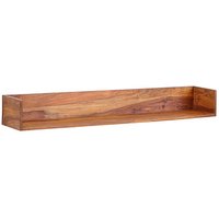 WOHNLING Wandregal sheesham 120,0 x 20,0 x 15,0 cm, 1 St. von Wohnling