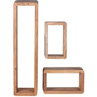 WOHNLING Wandregale akazie 80,0 x 15,0 x 20,0 cm, 1 St. WOHNLING Wandregale akazie 80,0 x 15,0 x 20,0 cm, 1 St. von Wohnling