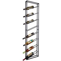 WOHNLING Weinregal schwarz 36,0 x 8,0 x 150,0 cm, 1 St. von Wohnling