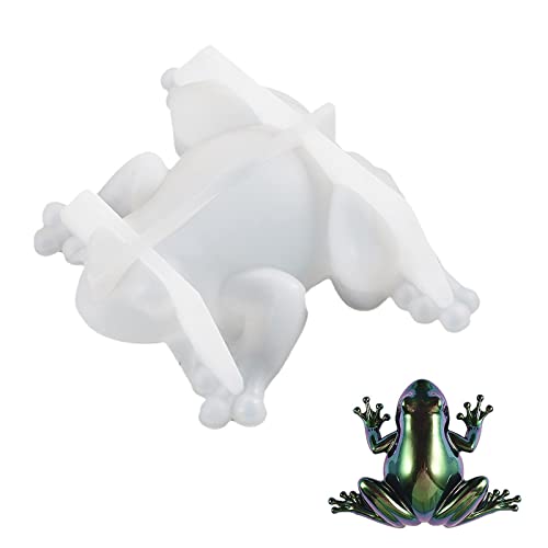 Wokii Kunstharz Tierformen Tier Silikonform 3D-Frosch, Silikonform, Epoxidharz, Schnecken, Gießform für Wandbehang, Desktop-Dekoration Handwerk Ornamente Wokii Kunstharz Tierformen Tier Silikonform 3D-Frosch, Silikonform, Epoxidharz, Schnecken, Gießform für Wandbehang, Desktop-Dekoration Handwerk Ornamente von Wokii