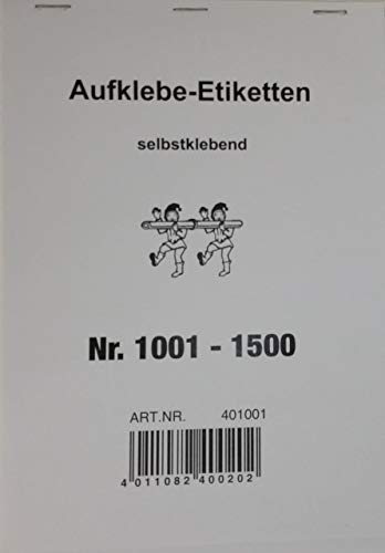 Wolf + Appenzeller Gewinnaufklebenummern 1001-1500 Wolf + Appenzeller Gewinnaufklebenummern 1001-1500 von Wolf + Appenzeller
