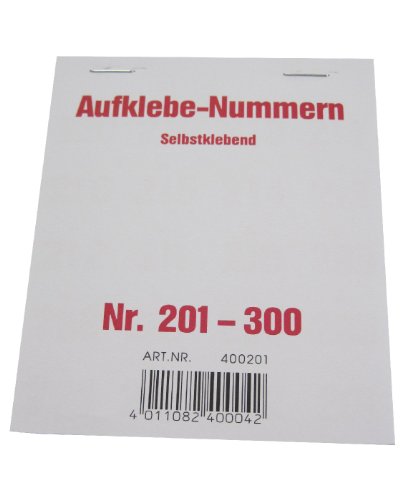 Wolf & Appenzeller 400201 - Gewinnaufklebe-Nummern 201-300, selbstklebend Wolf & Appenzeller 400201 - Gewinnaufklebe-Nummern 201-300, selbstklebend von Wolf & Appenzeller