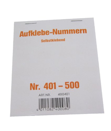 Wolf & Appenzeller 400401 - Gewinnaufklebe-Nummern 401-500, selbstklebend Wolf & Appenzeller 400401 - Gewinnaufklebe-Nummern 401-500, selbstklebend von Wolf & Appenzeller