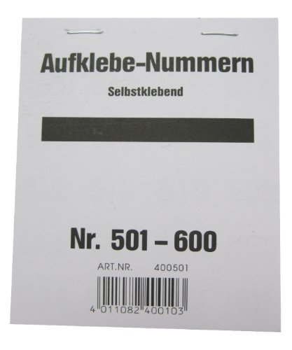 Wolf & Appenzeller 400501 - Gewinnaufklebe-Nummern 501-600, selbstklebend Wolf & Appenzeller 400501 - Gewinnaufklebe-Nummern 501-600, selbstklebend von Wolf & Appenzeller