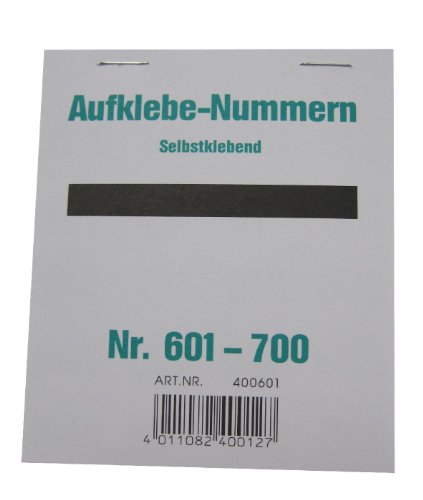 Wolf & Appenzeller 400601 - Gewinnaufklebe-Nummern 601-700, selbstklebend Wolf & Appenzeller 400601 - Gewinnaufklebe-Nummern 601-700, selbstklebend von Wolf & Appenzeller