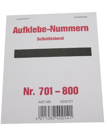 Wolf & Appenzeller 400701 - Gewinnaufklebe-Nummern 701-800, selbstklebend Wolf & Appenzeller 400701 - Gewinnaufklebe-Nummern 701-800, selbstklebend von Wolf & Appenzeller
