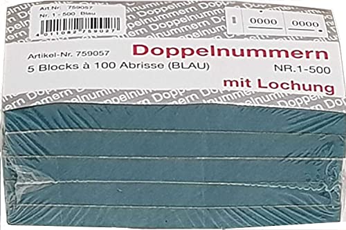 Wolf & Appenzeller GmbH GmbH 759057 Doppelnr. mit Loch Blau 01-500 Wolf & Appenzeller GmbH GmbH 759057 Doppelnr. mit Loch Blau 01-500 von Wolf & Appenzeller