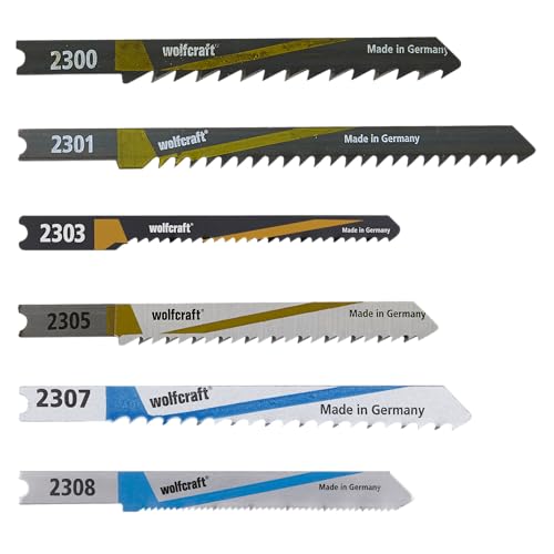 Wolfcraft 2356000 Stichsägeblätter-Set, 10-teilig, U-Schaft Wolfcraft 2356000 Stichsägeblätter-Set, 10-teilig, U-Schaft von wolfcraft