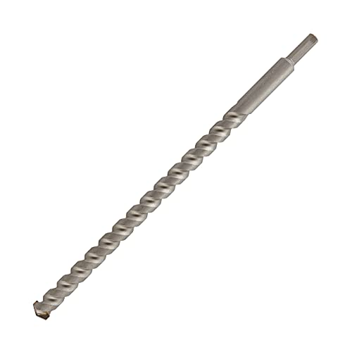wolfcraft Mauerdurchbruchbohrer HM-bestückt, Sechskant-Schaft, Ø 22 mm I 7932010 I Für Abriss- und Renovierungsarbeiten - 30°-Spitzenwinkel, Sechskant-Schaft, hohe Bohrleistung, konform mit DIN 5468 von wolfcraft