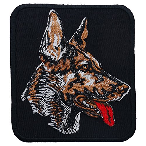 Aufnäher "Schäferhund" - Rec2 - ca. 8x9cm von Wolfszeit