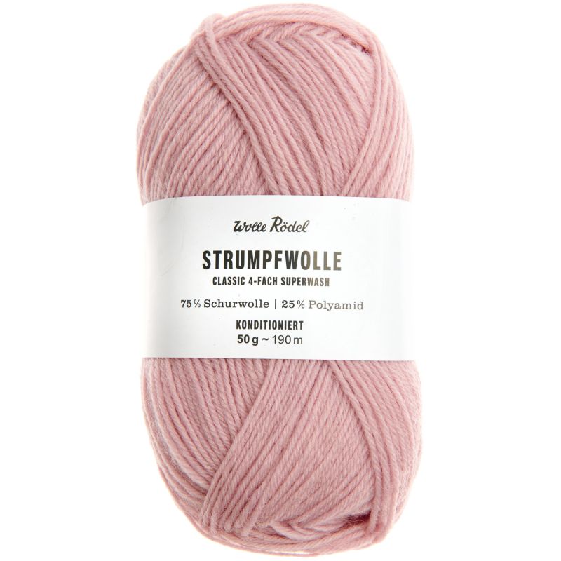 Strumpfwolle Classic 4fädig Strumpfwolle Classic 4fädig von Wolle Rödel