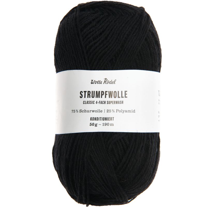 Strumpfwolle Classic 4fädig Strumpfwolle Classic 4fädig von Wolle Rödel