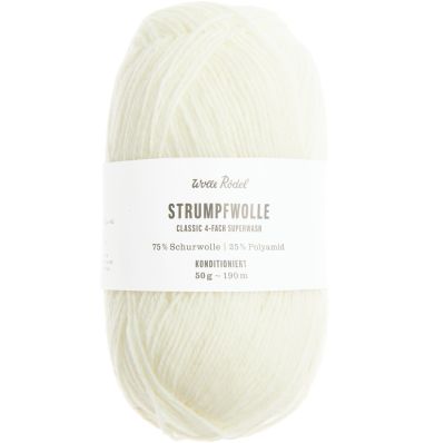 Strumpfwolle Classic 4fädig Strumpfwolle Classic 4fädig von Wolle Rödel