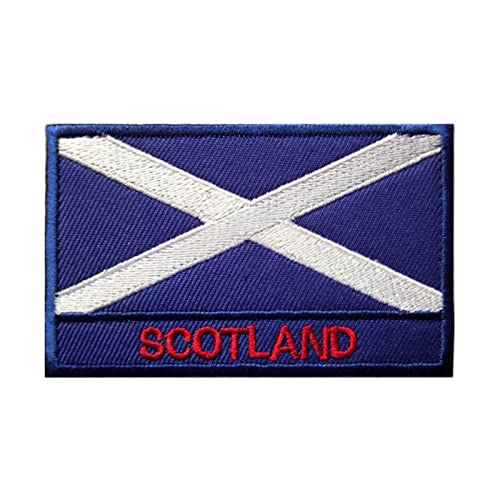 Womaha 2 Stück Schottland-Flagge Patch Klettverschluss für Outdoor Sport Bergsteigen Outdoor Expansion Womaha 2 Stück Schottland-Flagge Patch Klettverschluss für Outdoor Sport Bergsteigen Outdoor Expansion von Womaha
