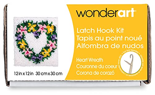 wonderart, Stoff, Heart Wreath, 12 x 12 von WonderArt