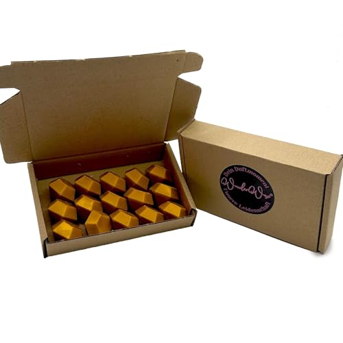 WonderWax Diamant 15er Set Lebkuchen Wachsmelt Duftwachs Raumduft für Duftlampen Soja Wachs Melts Duftmelt Aroma Wellnes Kerzen Wärmer Wax Tarts von WonderWax