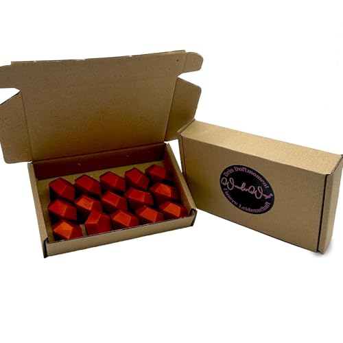 WonderWax Diamant 15er Set Kirsch Vanille Wachsmelt Duftwachs Raumduft für Duftlampen Soja Wachs Melts Duftmelt Aroma Wellnes Kerzen Wärmer Wax Tarts von WonderWax