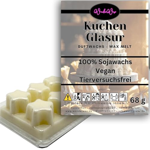 WonderWax Duftwachs Wax Melts für Duftlampe, 6 Sterne Duftmelt Wachsmelt Sojawachs Duftwachswürfel für Raumdüfte, Wachs mit Duftöl Indoor Melts Duftwachs für Aromalampe Kuchenglasur WonderWax Duftwachs Wax Melts für Duftlampe, 6 Sterne Duftmelt Wachsmelt Sojawachs Duftwachswürfel für Raumdüfte, Wachs mit Duftöl Indoor Melts Duftwachs für Aromalampe Kuchenglasur von WonderWax