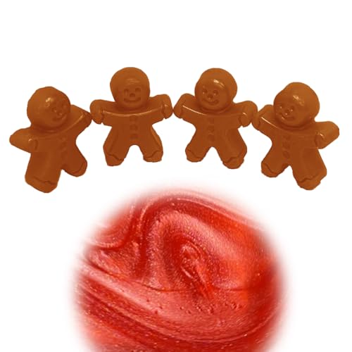 WonderWax Lebkuchenmännchen 4er Set Wachsmelt Duftwachs Raumduft für Duftlampen Soja Wachs Melts Duftmelt Aroma Wellnes Kerzen Wärmer Wassermelonensorbet von WonderWax