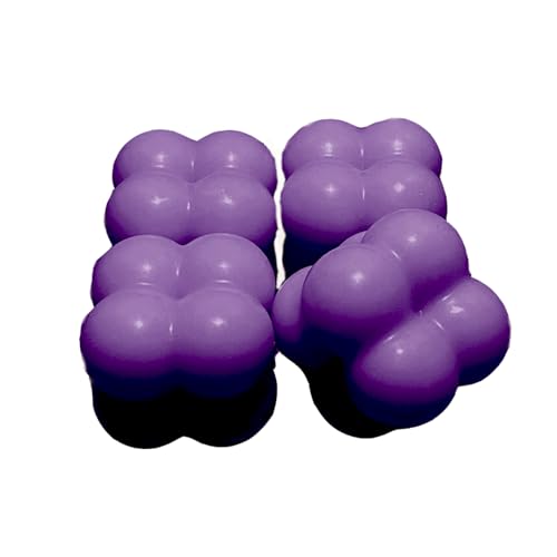 WonderWax Mini-Kugelwürfel 4er Set Gezuckerte Beeren Wachsmelt Duftwachs Raumduft für Duftlampen Soja Wachs Duftmelt Aroma Wellnes Wax Tarts von WonderWax