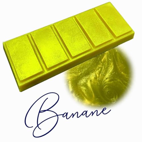 WonderWax SnapBar Affenfurz (Banane) Wachsmelt Duftwachs Raumduft für Duftlampen Soja Wachs Melts Duftmelt Aroma Wellnes Kerzen Wärmer Wax Tarts von WonderWax