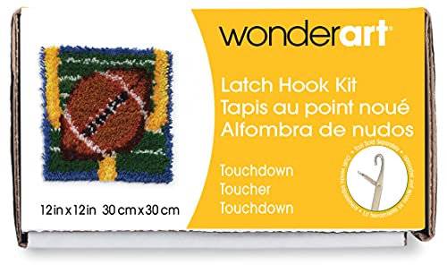 WonderArt Knüpfset mit Fisch-Motiv. Touchdown von WonderArt