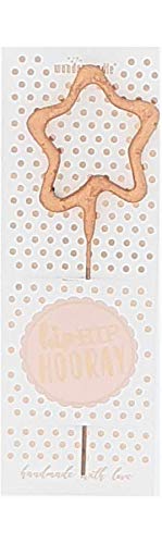1 Wunderkerze Stern rosegold Wondercandle classic HipHip Hooray 1 Wunderkerze Stern rosegold Wondercandle classic HipHip Hooray von Wondercandle