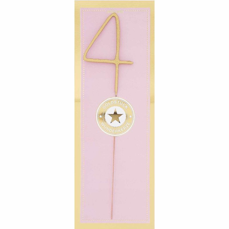 Wunderkerze Giant Zahl gold 30cm Wunderkerze Giant Zahl gold 30cm von wondercandle