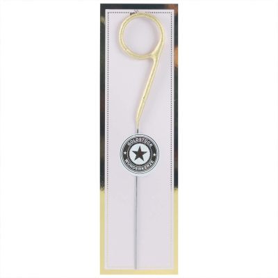 Wunderkerze Zahl classic gold 18cm Wunderkerze Zahl classic gold 18cm von wondercandle